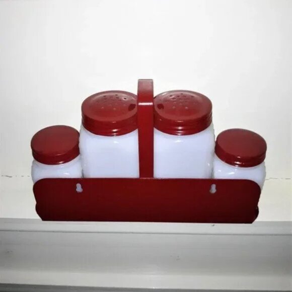 1930 Hazel-Atlas Glass Shake Set - Picture 8 of 10